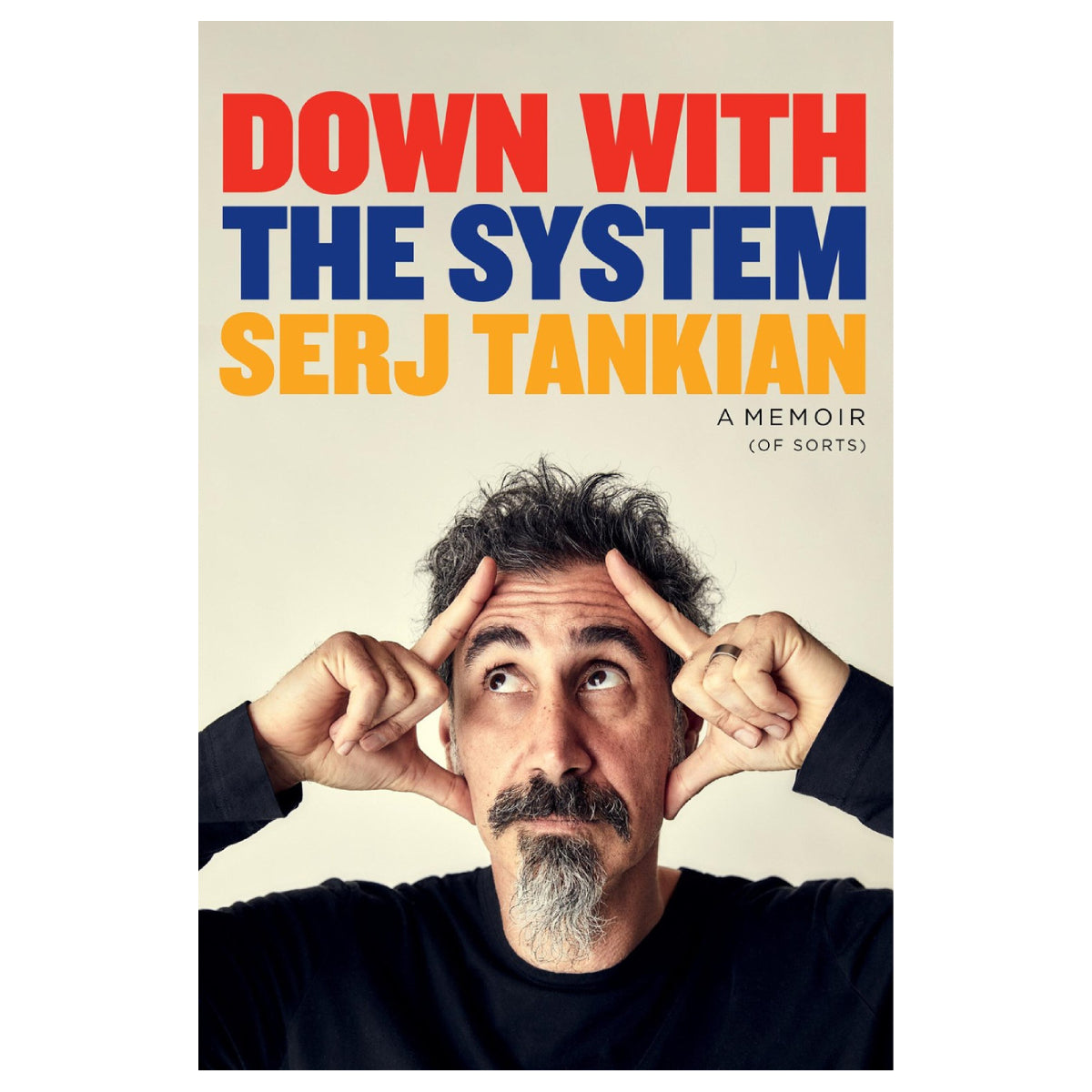 Serj Tankian (System Of A Down) - Down With The System: Signed Hardback Book