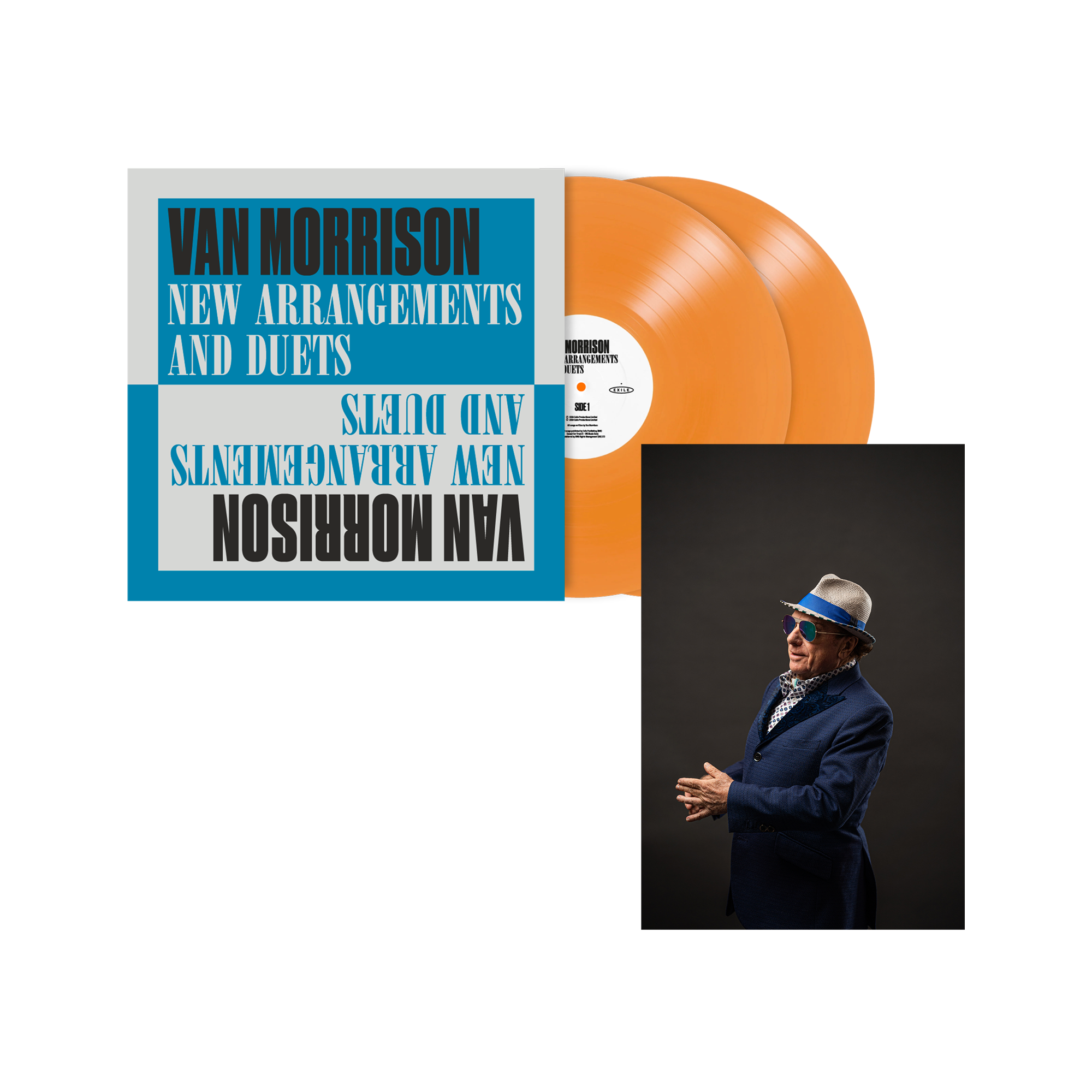 New Arrangements And Duets: Limited Orange Vinyl LP + Signed
