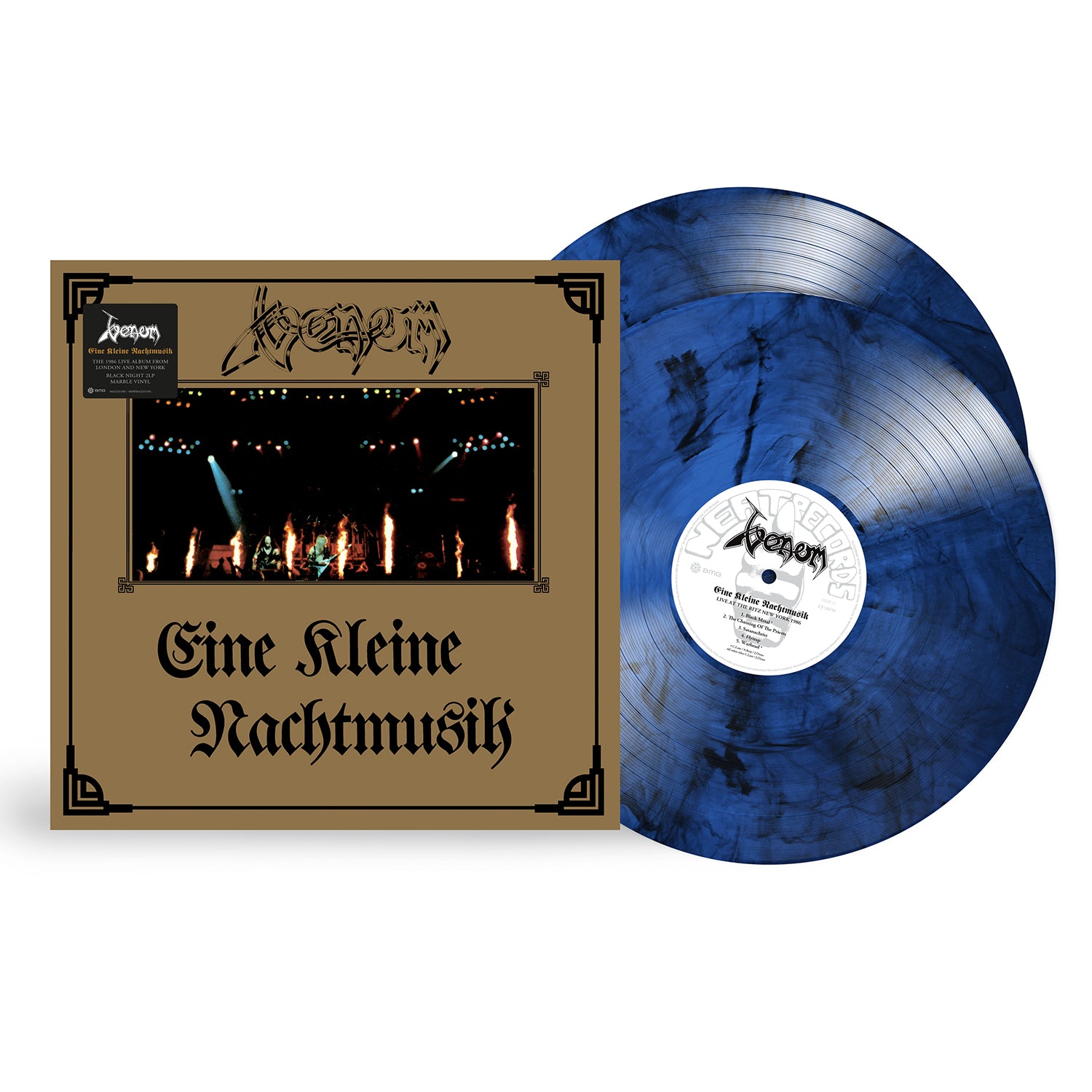 Venom - Eine kleine Nachtmusik: Black Night Marble Vinyl 2LP - The