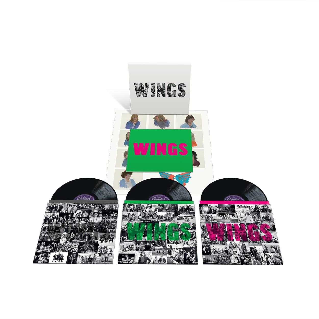 洋楽 Paul McCartney Wings from the Wings 3 LP Paul McCartney & Wings - WINGS - 3LP Collection - The Sound of Vinyl