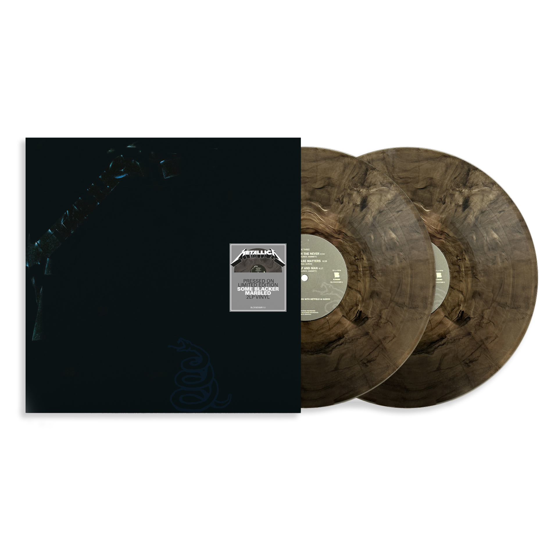 Metallica - Metallica: Limited 'Some Blacker' Marbled Vinyl