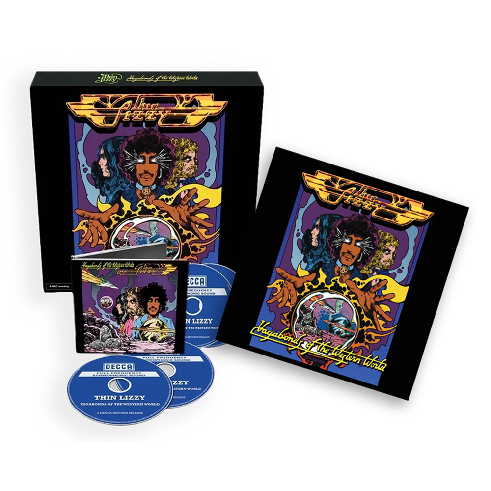 Vagabonds Of The Western World: 3CD + Blu-Ray & Exclusive Signed Artcard by Artist Jim Fitzpatrick