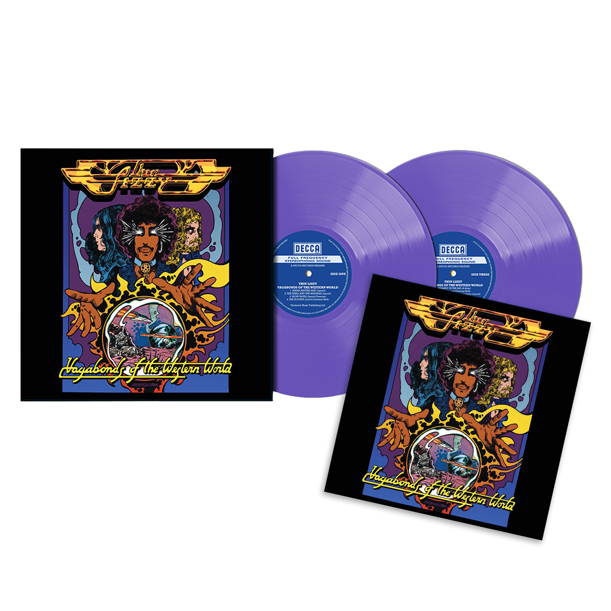 Vagabonds Of The Western World: Purple 2LP & Exclusive Signed Artcard by Artist Jim Fitzpatrick