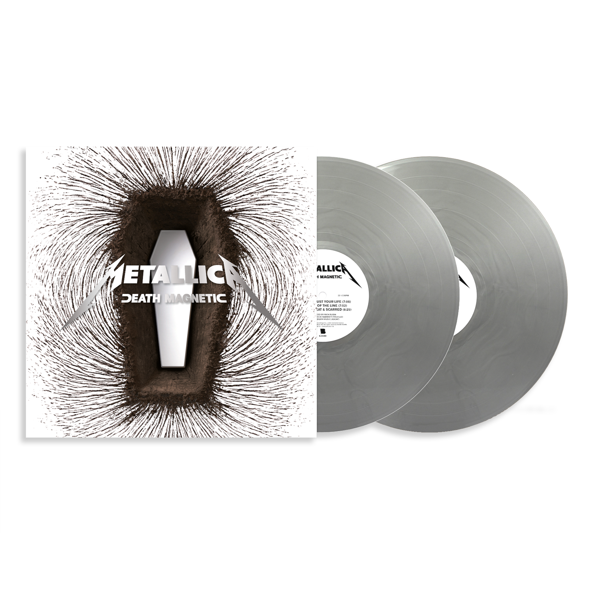 Metallica - Death Magnetic: Limited 'Magnetic Silver' Vinyl 2LP