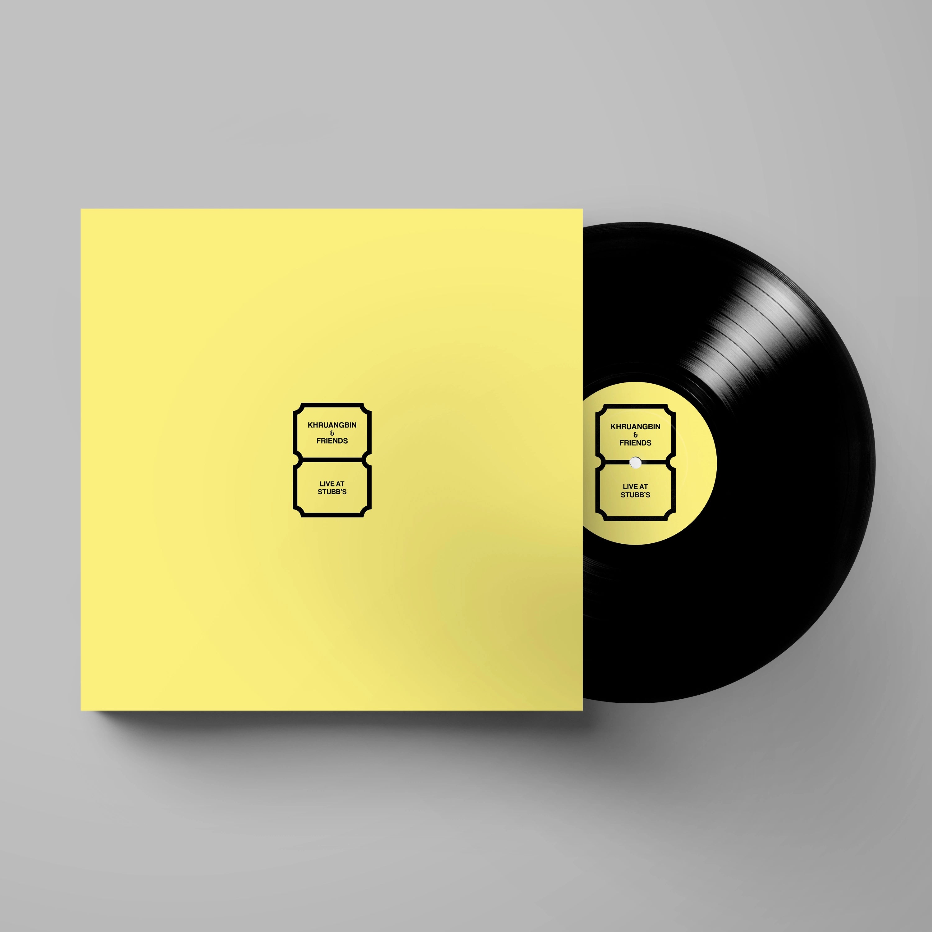 洋楽 KHRUANGBIN & FRIENDS LIVE AT STUBB'S LP Khruangbin & Friends: Live at Stubb's | Khruangbin