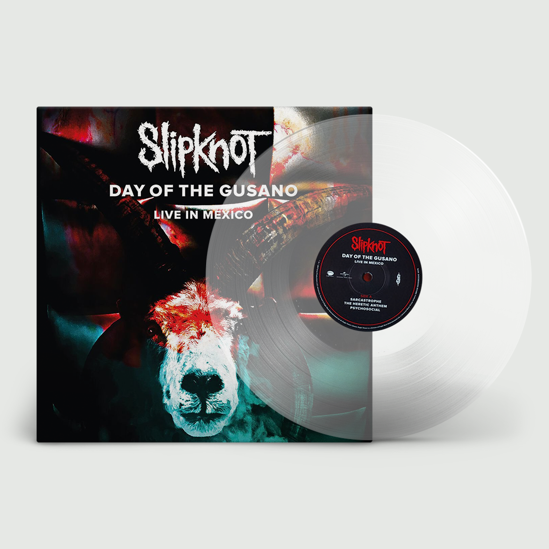 Slipknot - Day Of The Gusano (Live In Mexico): Limited Transparent Vinyl LP  + DVD - Sound of Vinyl