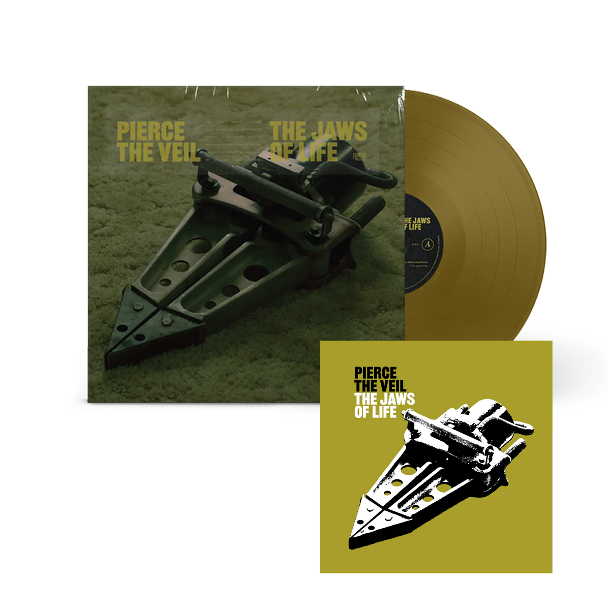 Jaws Of Life: Limited Edition Gold Colour Vinyl LP & Exclusive Signed Print