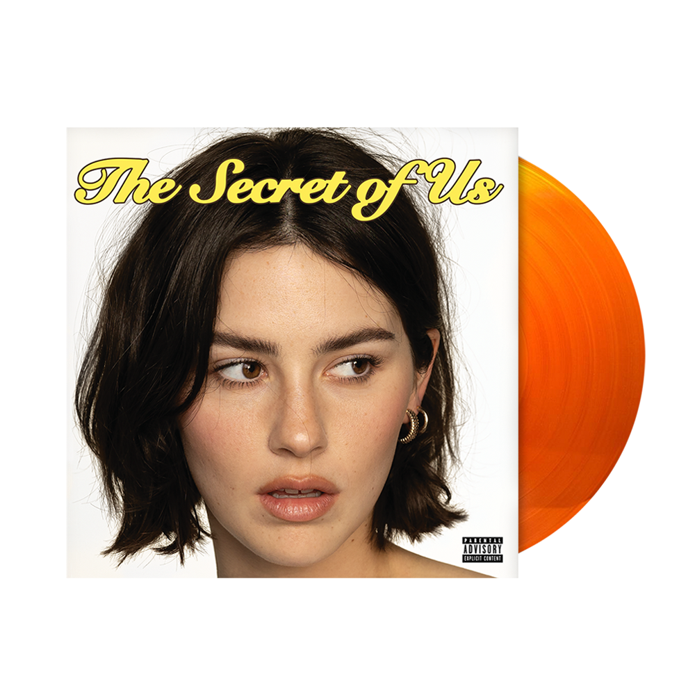 Gracie Abrams　直筆サイン入りカラーレコード　限定盤 Gracie Abrams - The Secret of Us - Spotify Fans First Orange Vinyl