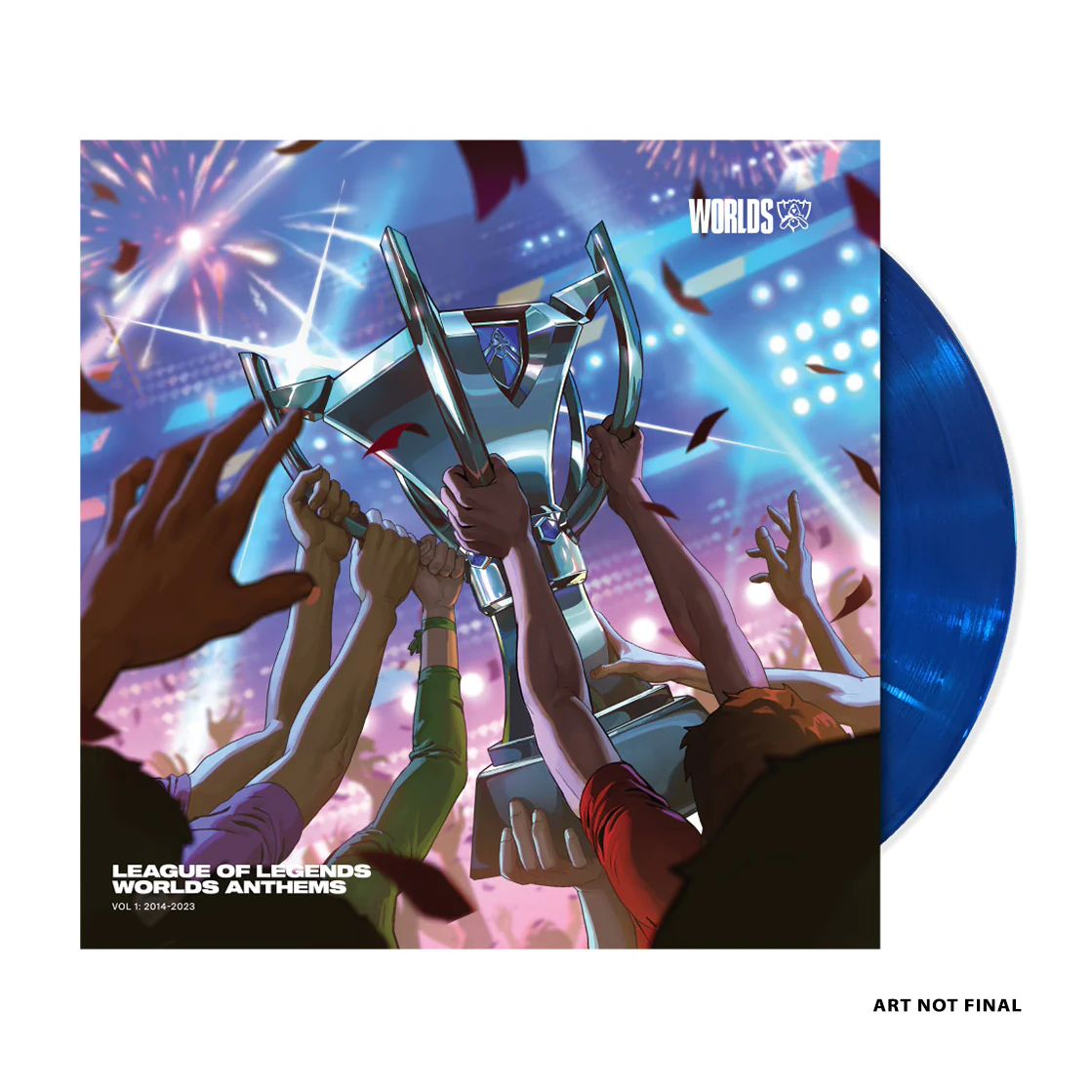 Various Artists - League of Legends Worlds Anthems Vol 1 (2014 - 2023): Limited Blue Vinyl LP