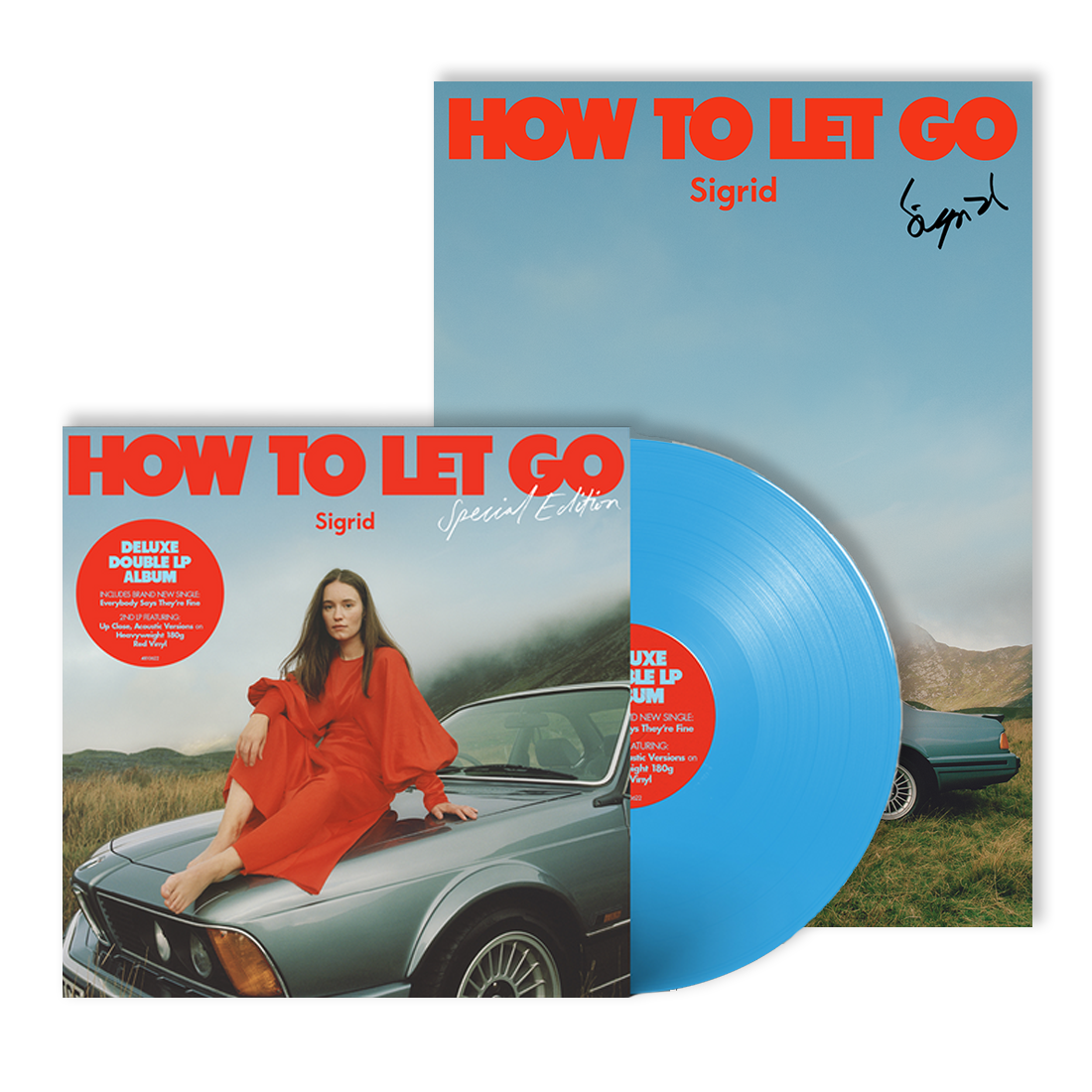 How To Let Go (Special Edition): Limited Blue Vinyl 2LP + Signed Poster
