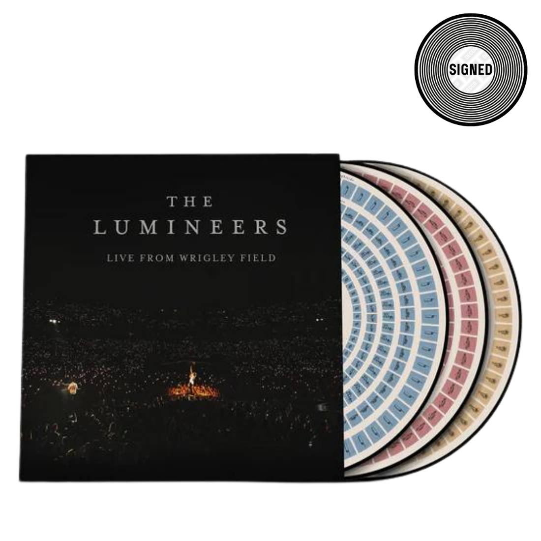 The Lumineers Live From Wrigley Field Signed Limited Edition Picture