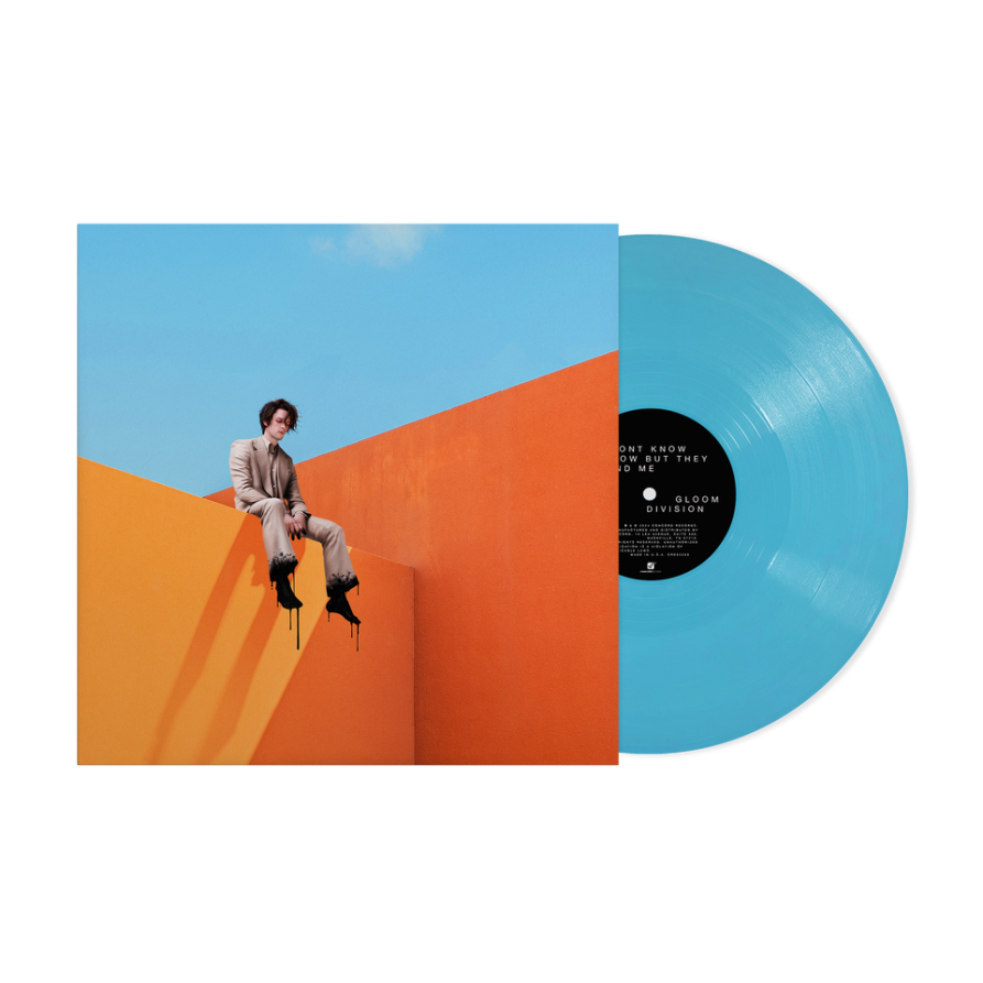 I DONT KNOW HOW BUT THEY FOUND ME - GLOOM DIVISION: Limited Blue Vinyl LP