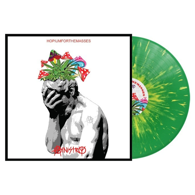 Ministry - HOPIUMFORTHEMASSES: Limited Green + Yellow Splatter