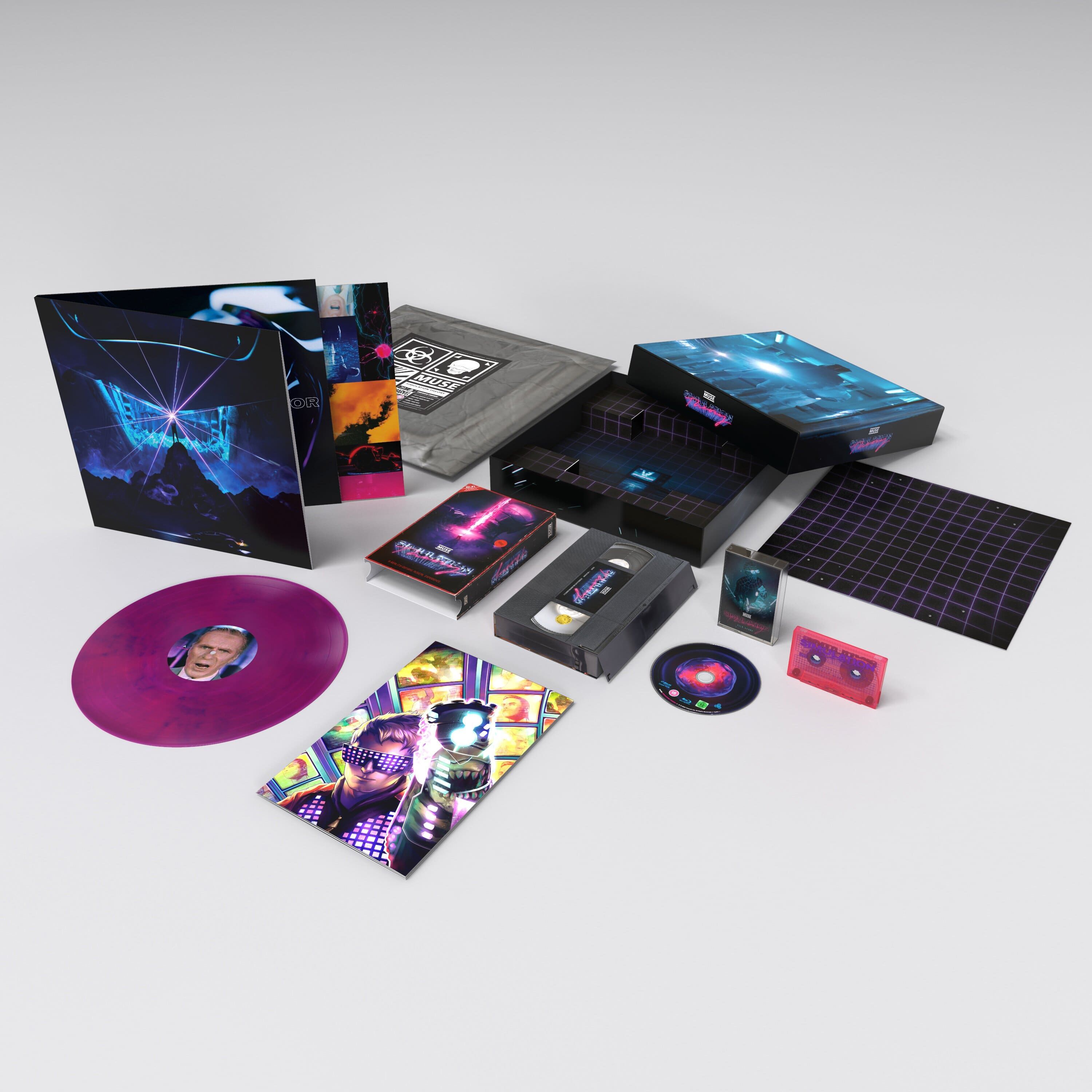 Muse - Simulation Theory: Limited Deluxe Colour Vinyl Box Set