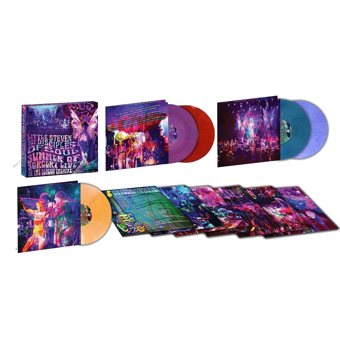Little Steven, The Interstellar Jazz Renegades - Summer Of Sorcery: Exclusive Colour Vinyl 5LP Box Set