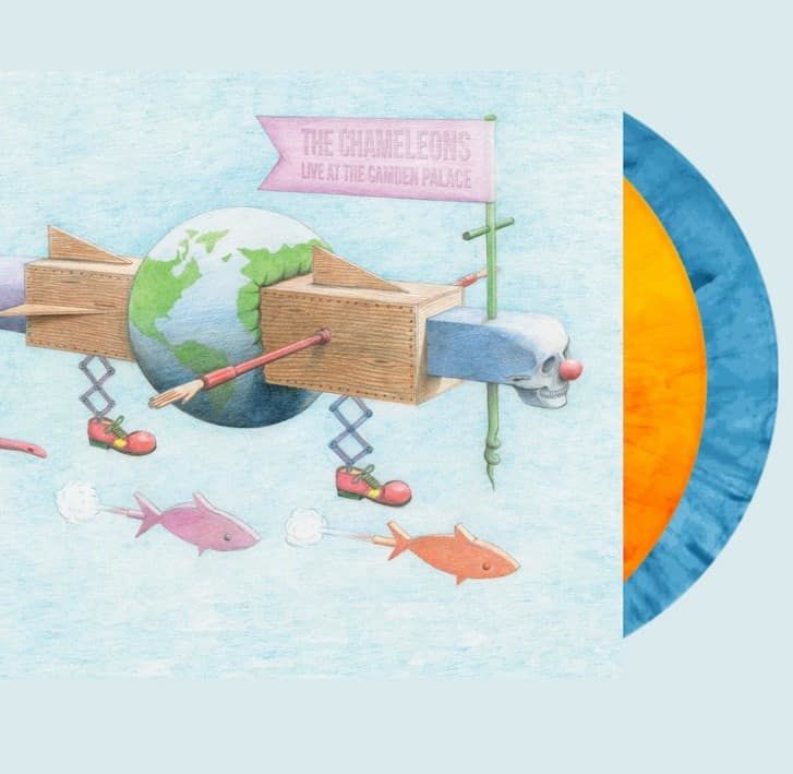 The Chameleons live at The Camden Palace: Limited Edition Splatter Orange and Blue Vinyl 2LP