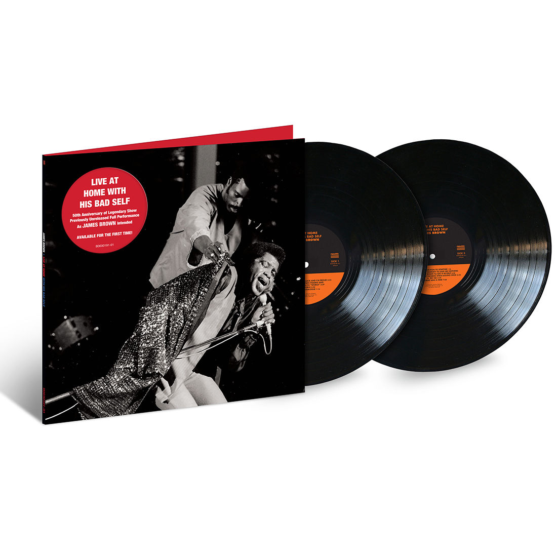 James Brown - Live At Home With His Bad Self: Vinyl 2LP