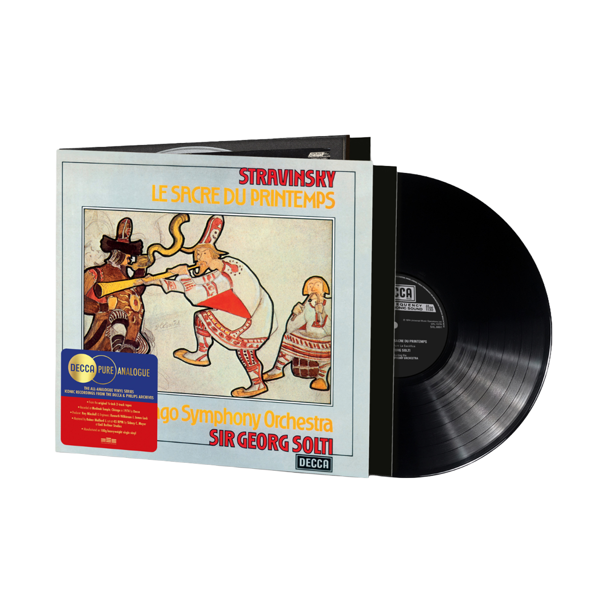 Chicago Symphony Orchestra, Sir Georg Solti - Stravinsky: The Rite of Spring - Vinyl LP