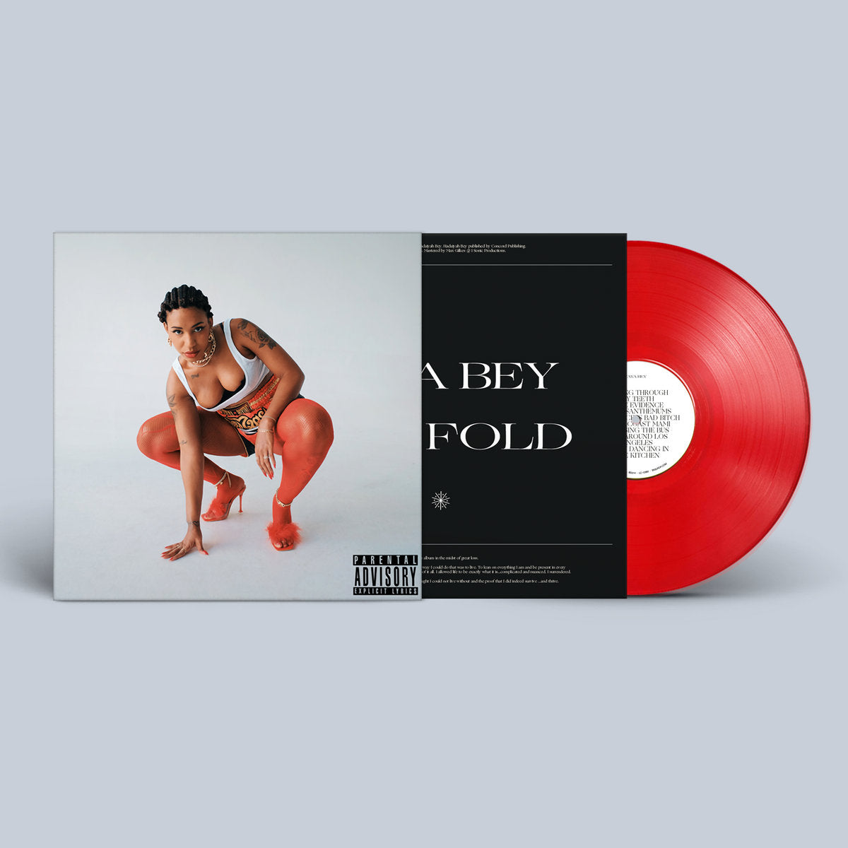 Yaya Bey - Ten Fold: Limited Translucent Red Vinyl LP