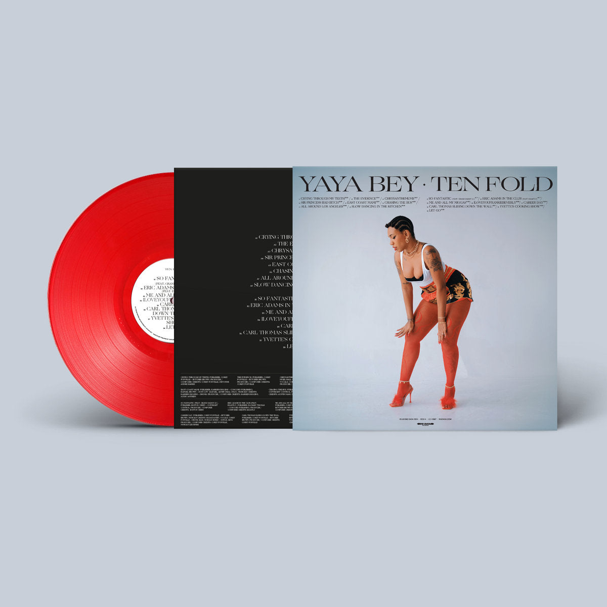 Yaya Bey - Ten Fold: Limited Translucent Red Vinyl LP