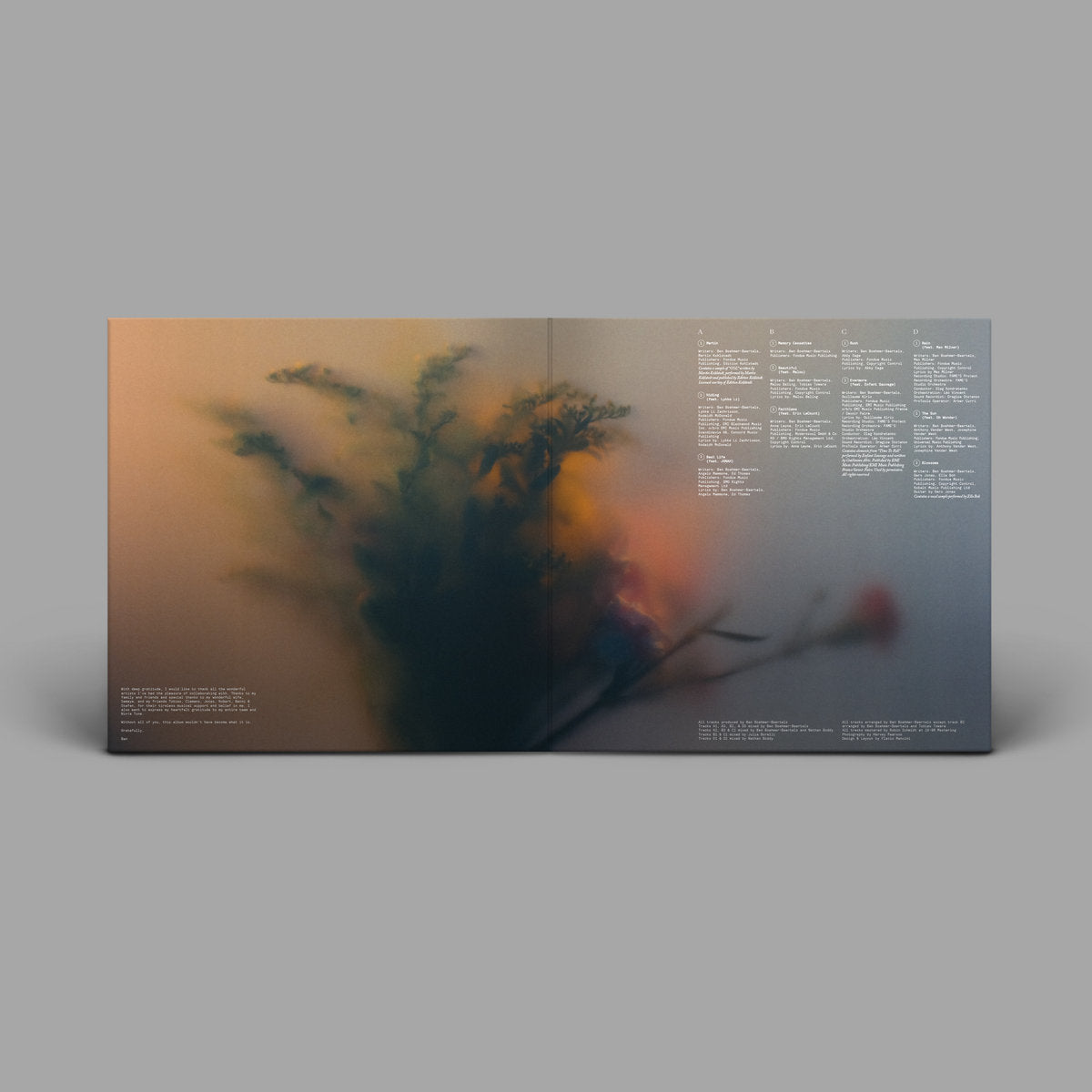 Ben Böhmer - Bloom: Limited Peach Vinyl 2LP