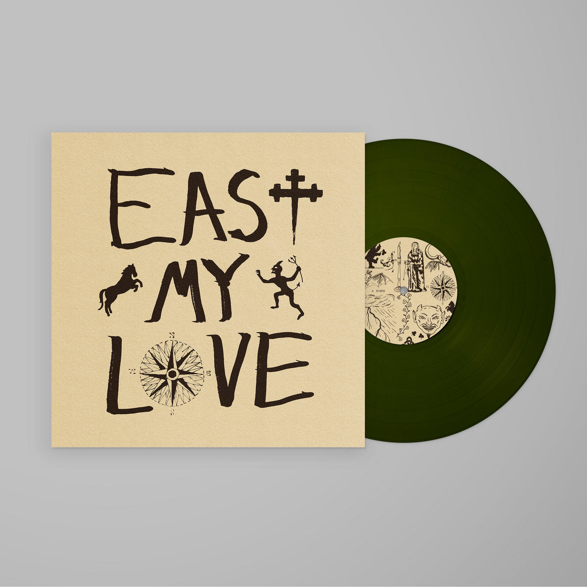 Current Joys - East My Love: Limited Olive Vinyl LP