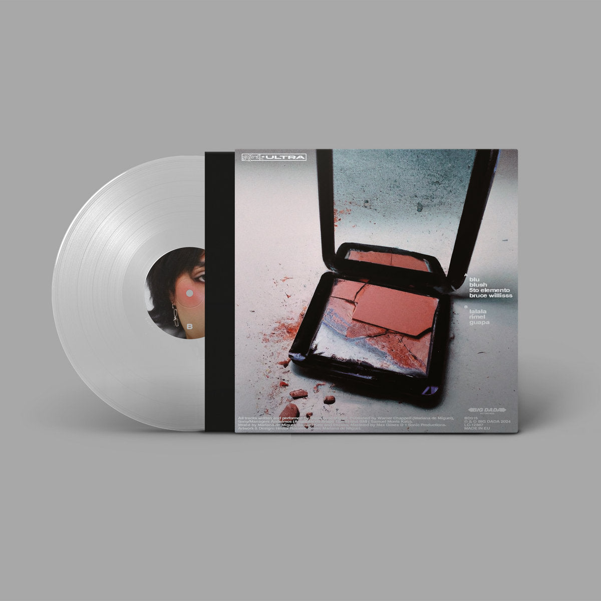 Girl Ultra - Blush: Limited Transparent Vinyl LP