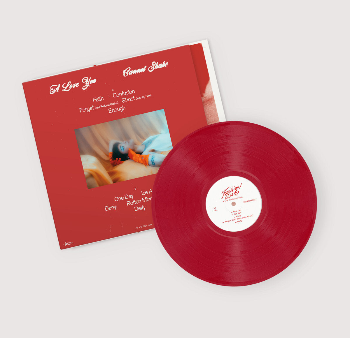 Fashion Club - A Love You Cannot Shake: Red Vinyl LP