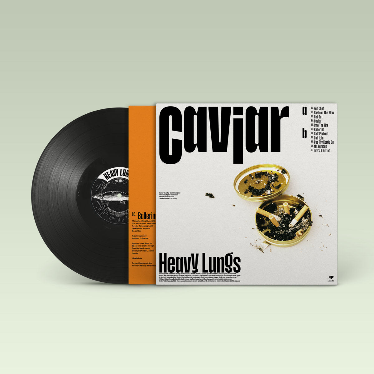 Heavy Lungs - Caviar: Vinyl LP