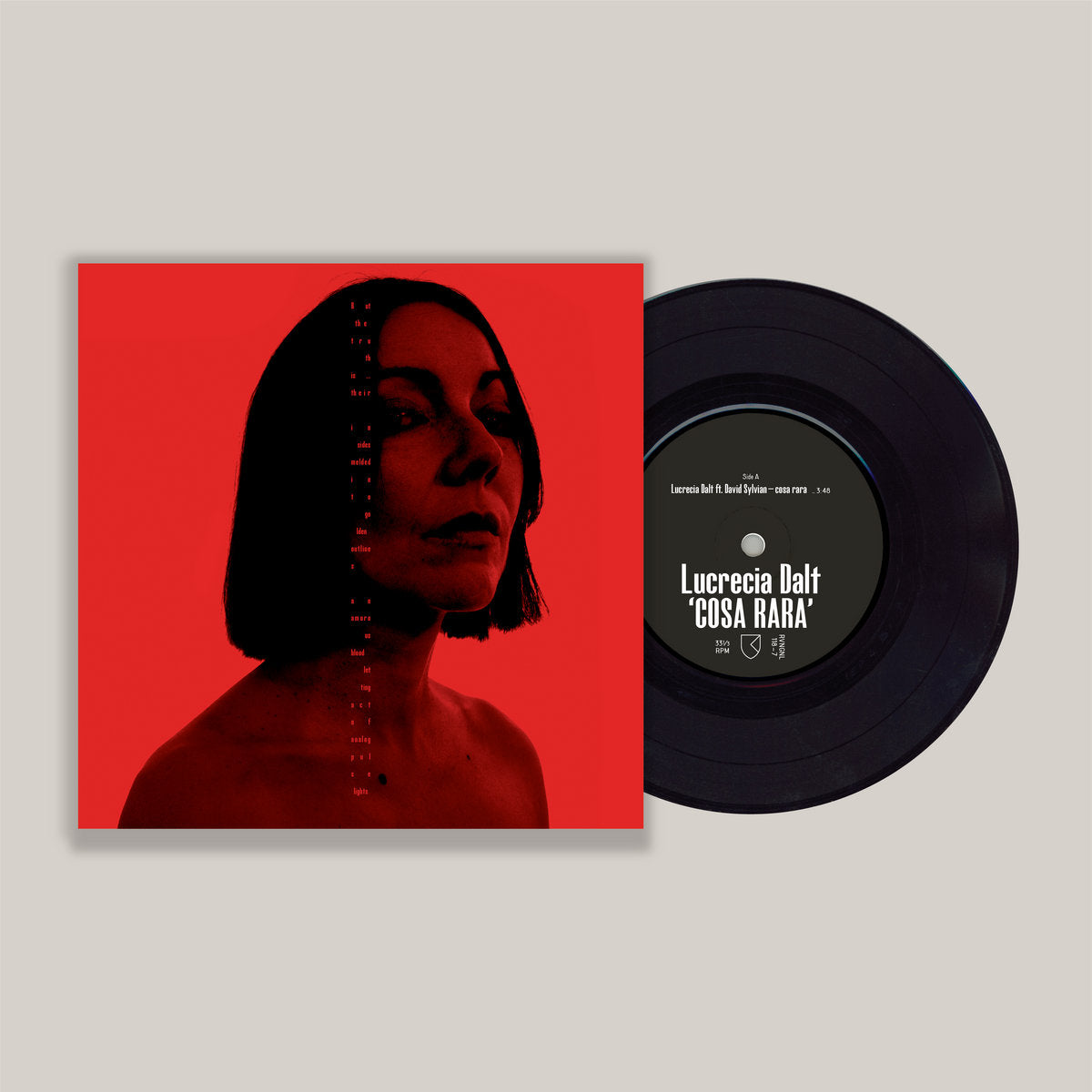 Lucrecia Dalt - cosa rara (ft. David Sylvian): Limited Edition 7"