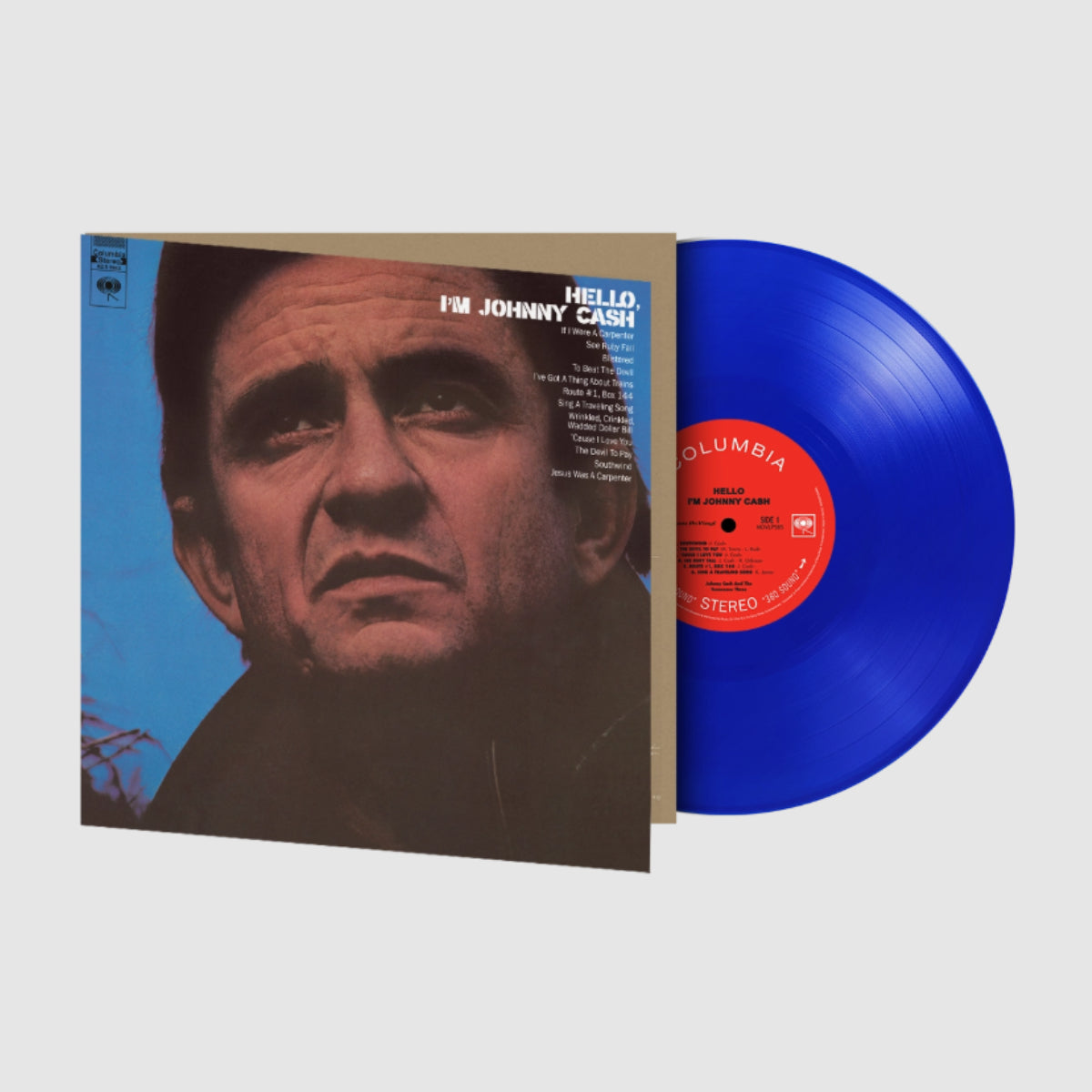 Johnny Cash - Hello, I'm Johnny Cash: Blue Vinyl LP