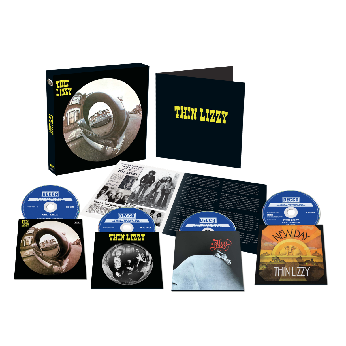 Thin Lizzy - Thin Lizzy: Thin Lizzy: 3CD + Blu-Ray
