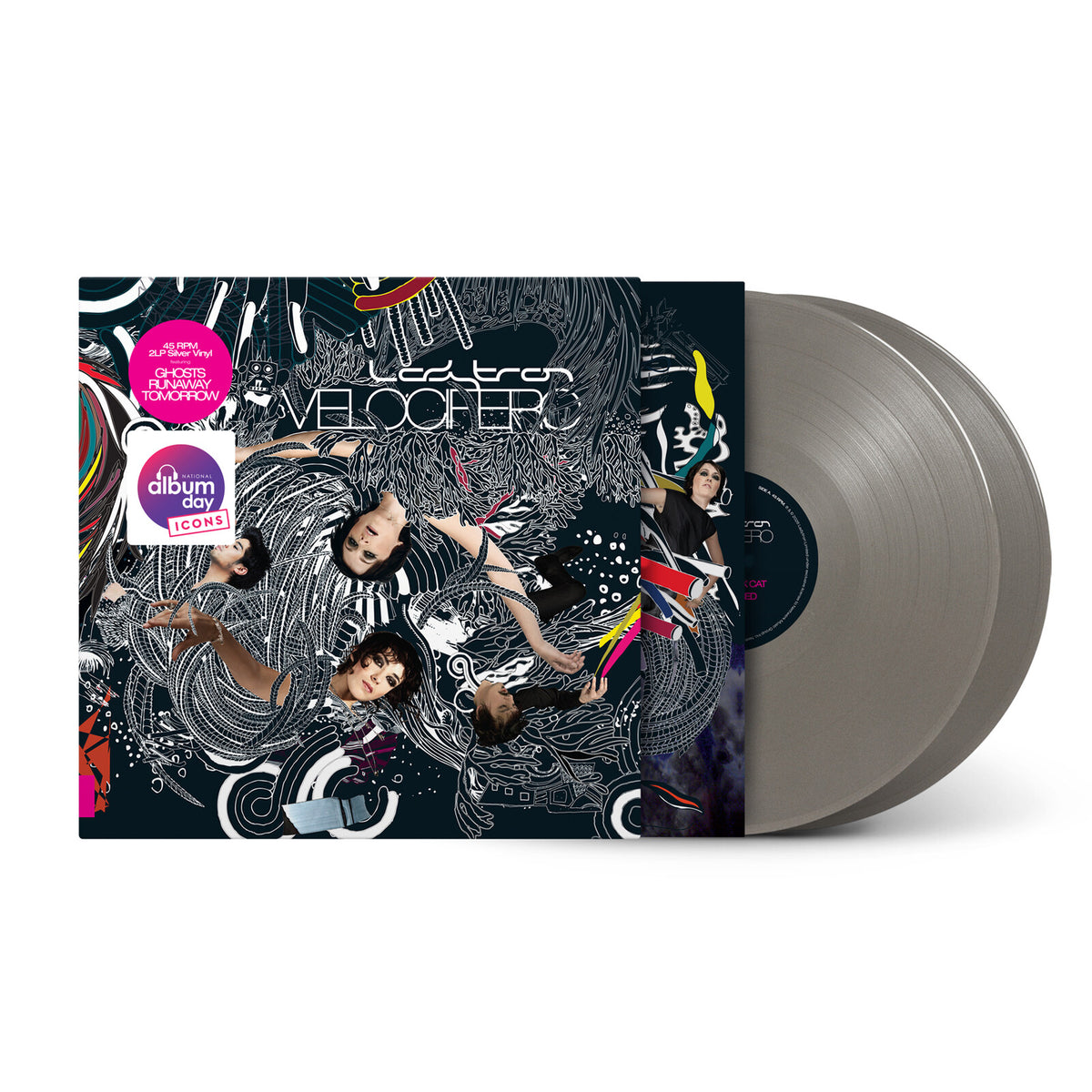 Ladytron - Velocifero: Silver Vinyl 2LP [NAD26]