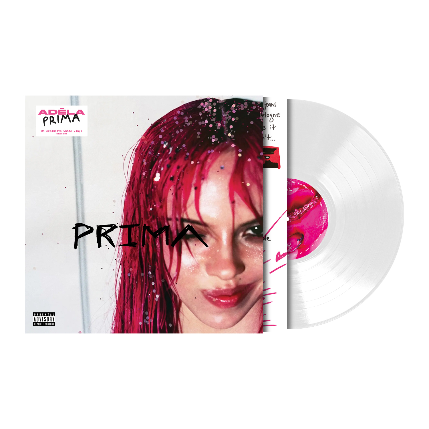Adéla - PRIMA: White Vinyl LP