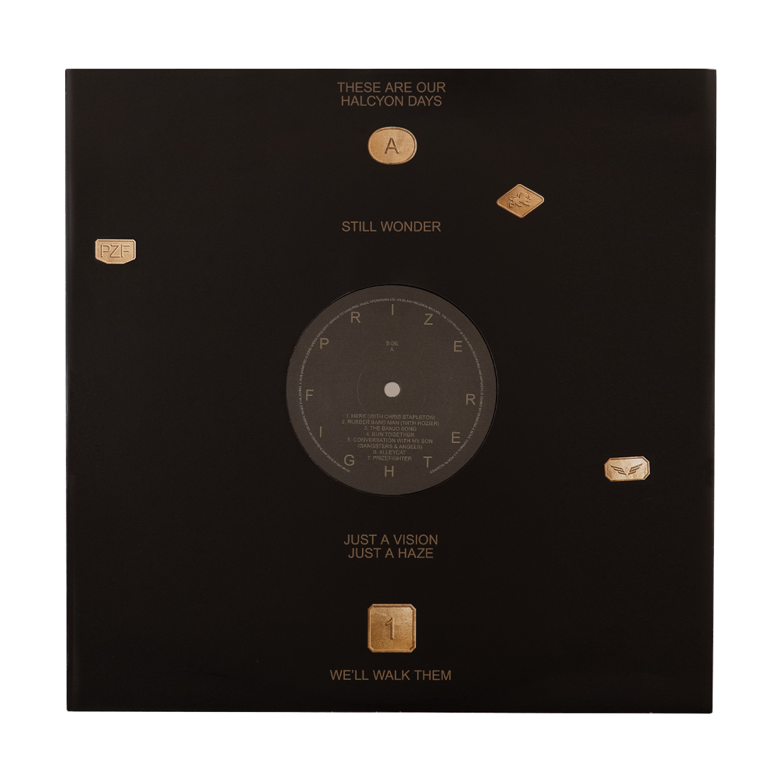 Mumford & Sons - Prizefighter: 'Clover' Black On Clear Vinyl