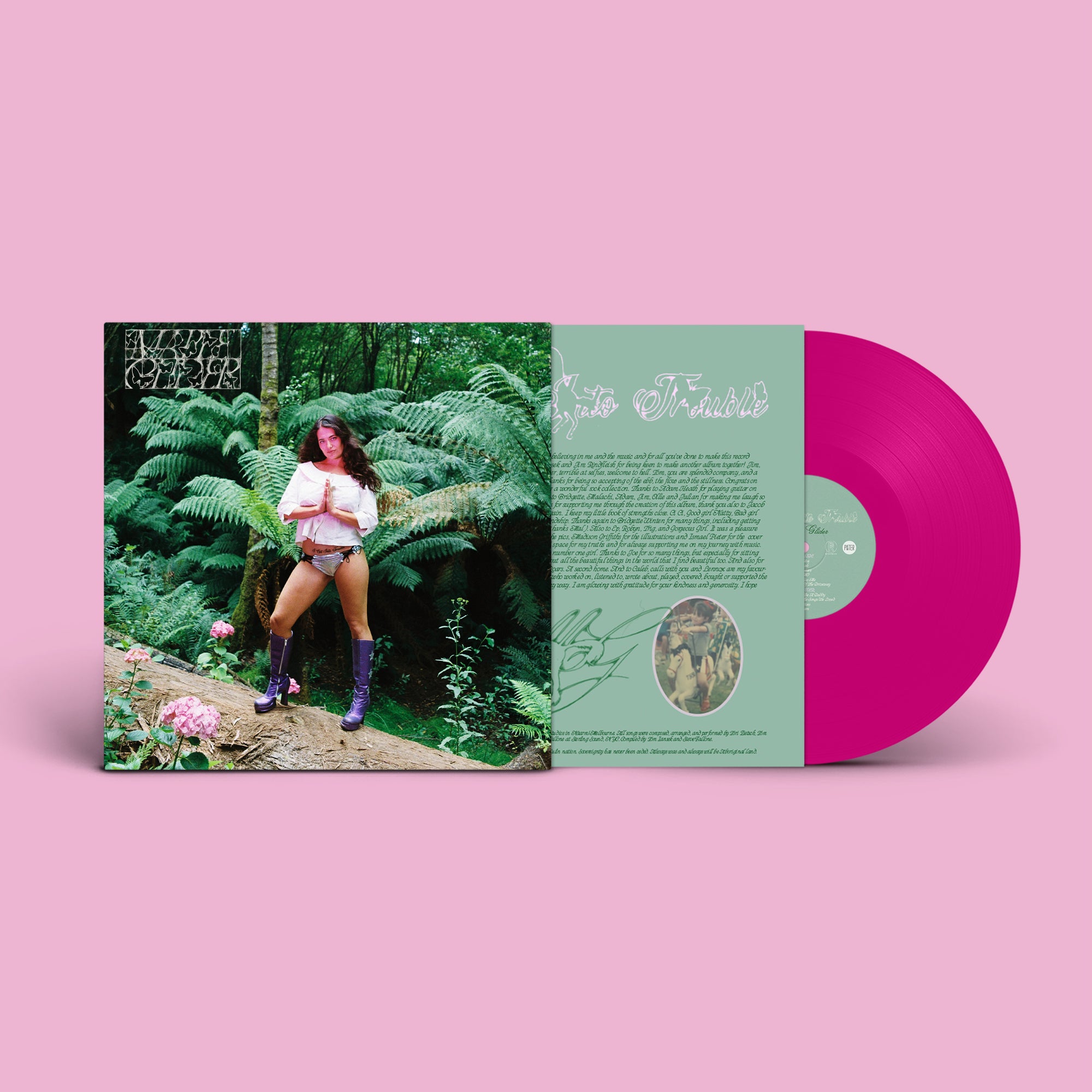 Maple Glider - I Get Into Trouble: Limited Hot Pink Vinyl LP