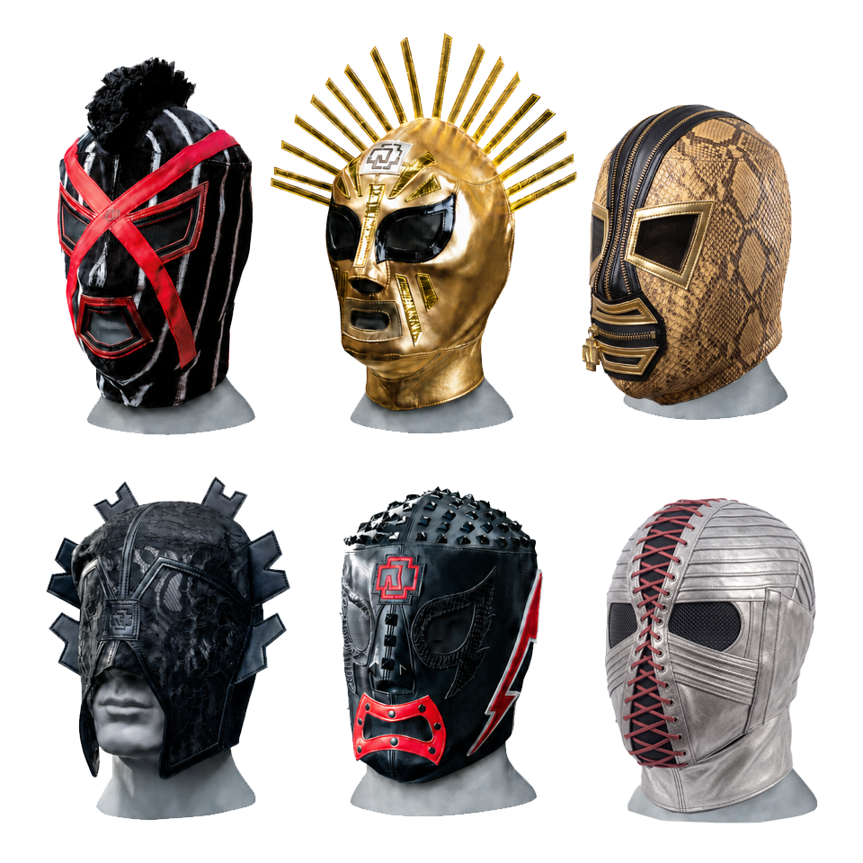Rammstein - Live in Mexico City: Lucha Libre Head & Mask Edition Box Set