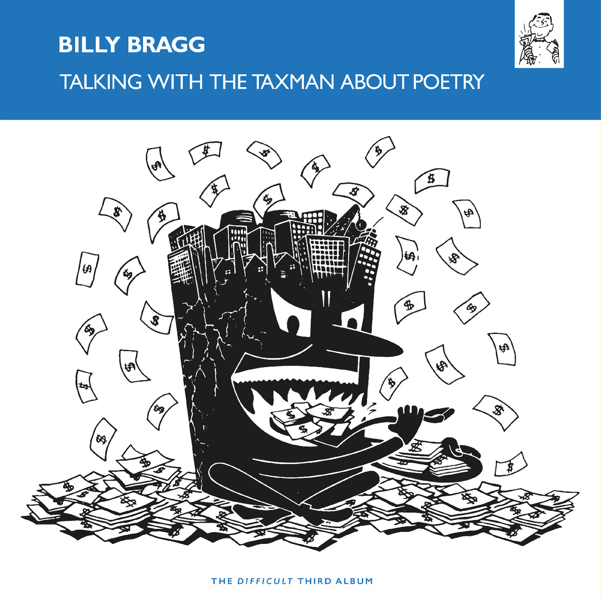 Billy Bragg - Talking With The Taxman About Poetry: LP + 7" [NAD26]