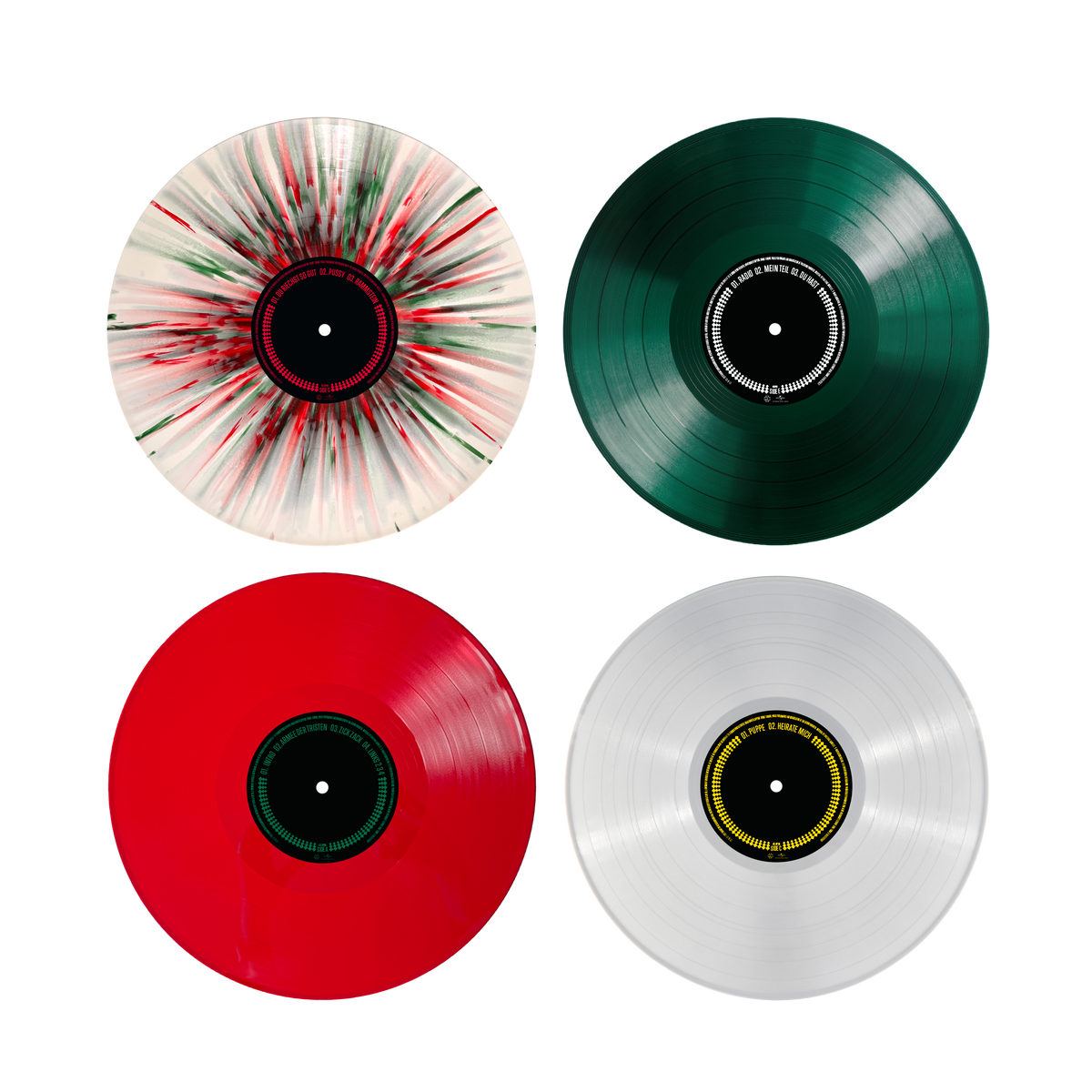 Rammstein - Live in Mexico City: Colour Vinyl 4LP