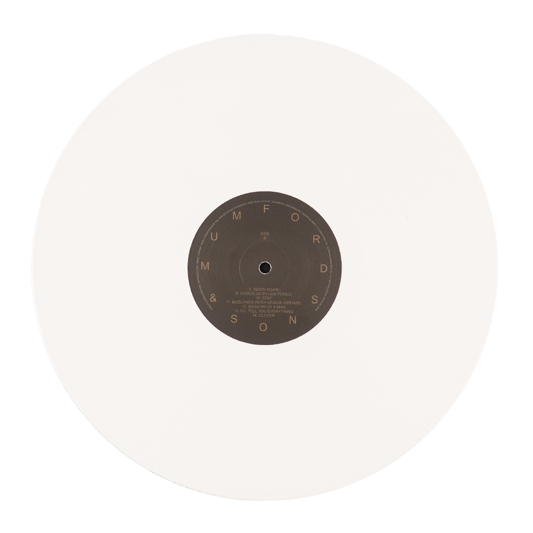 Mumford & Sons - Prizefighter: 'Begin Again' White Vinyl