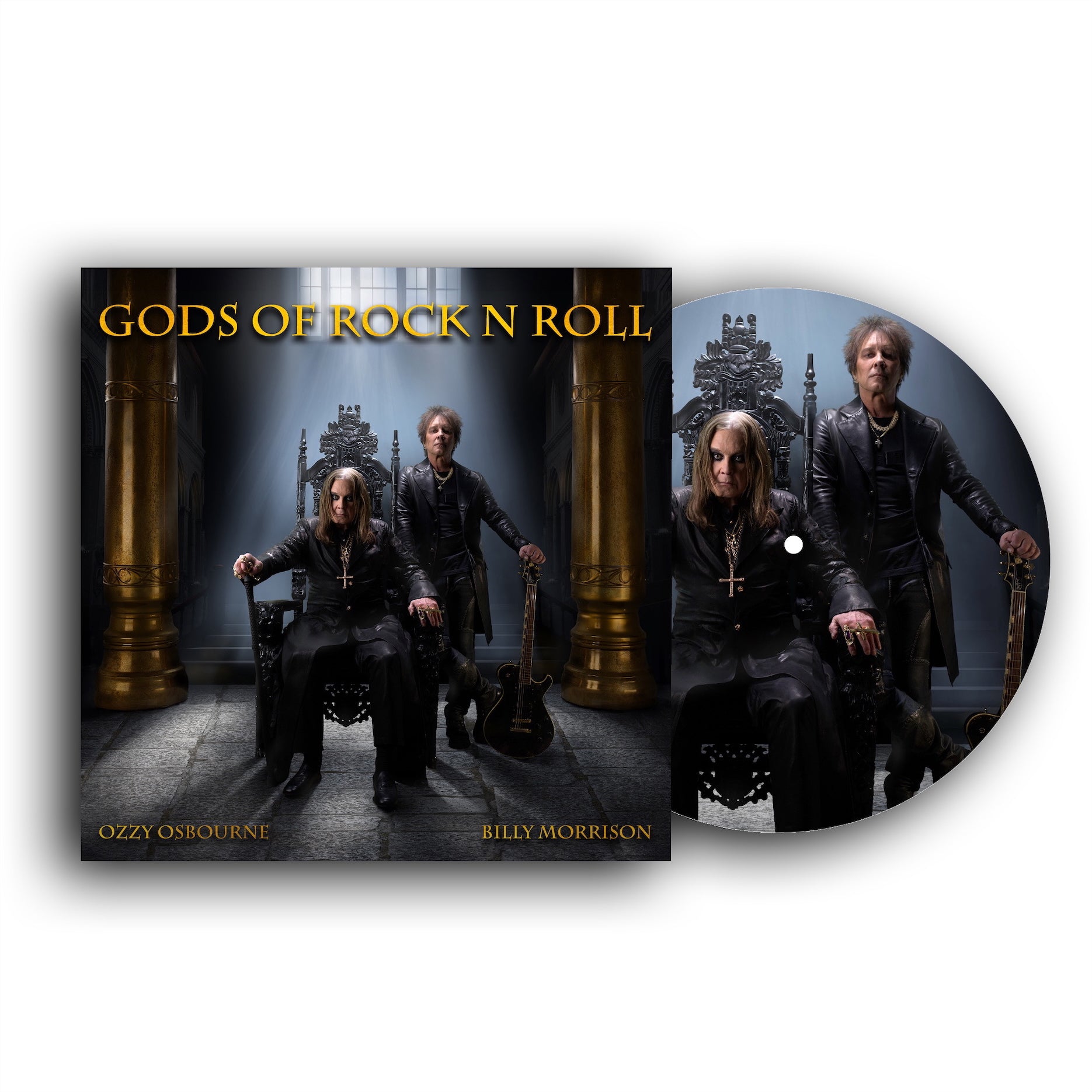 Billy Morrison, Ozzy Osbourne - Gods Of Rock N Roll: Limited Edition Double-Sided Picture Disc Vinyl LP