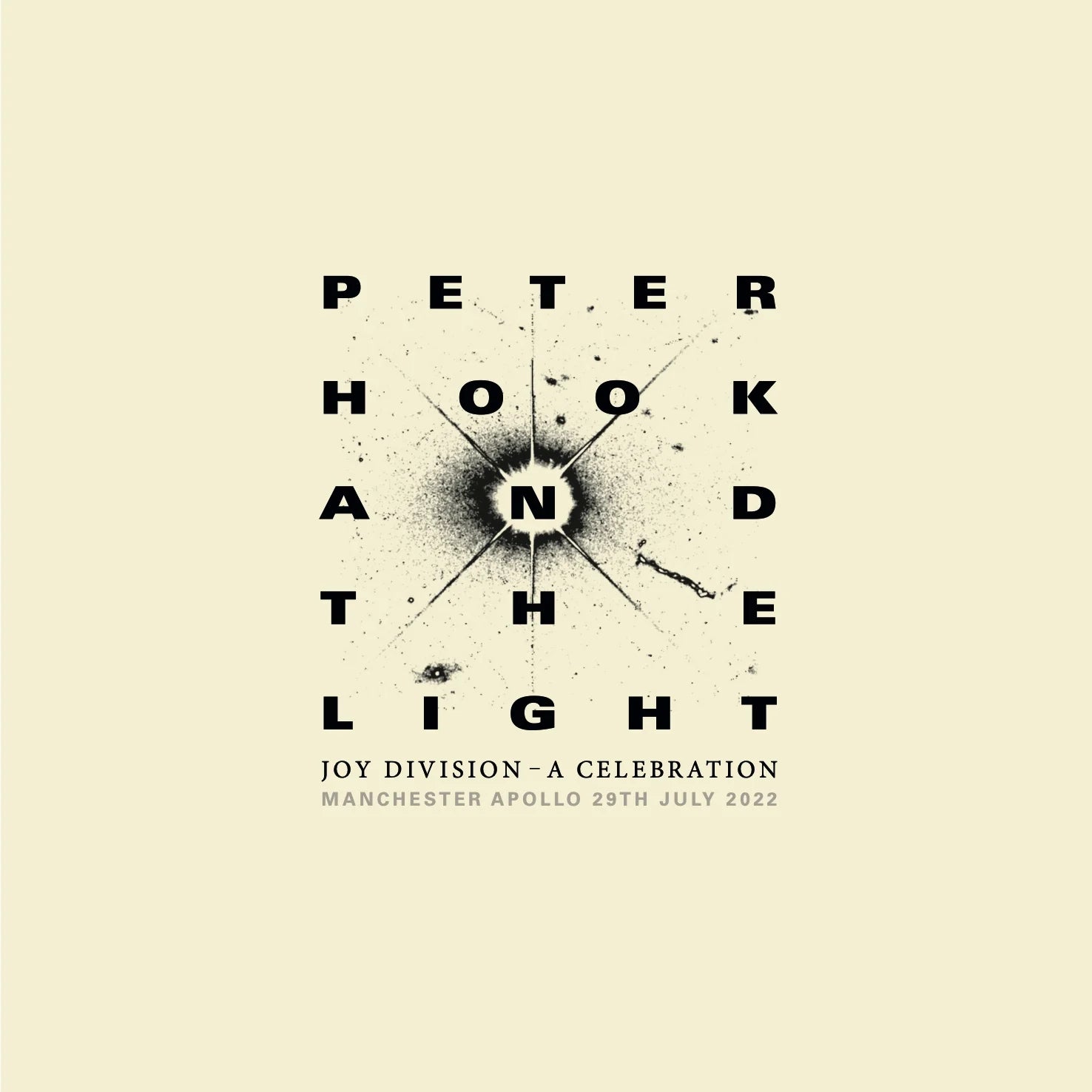 Peter Hook & The Light - Joy Division - A Celebration: Limited Double Sided Art Print (Signed By Peter Hook)