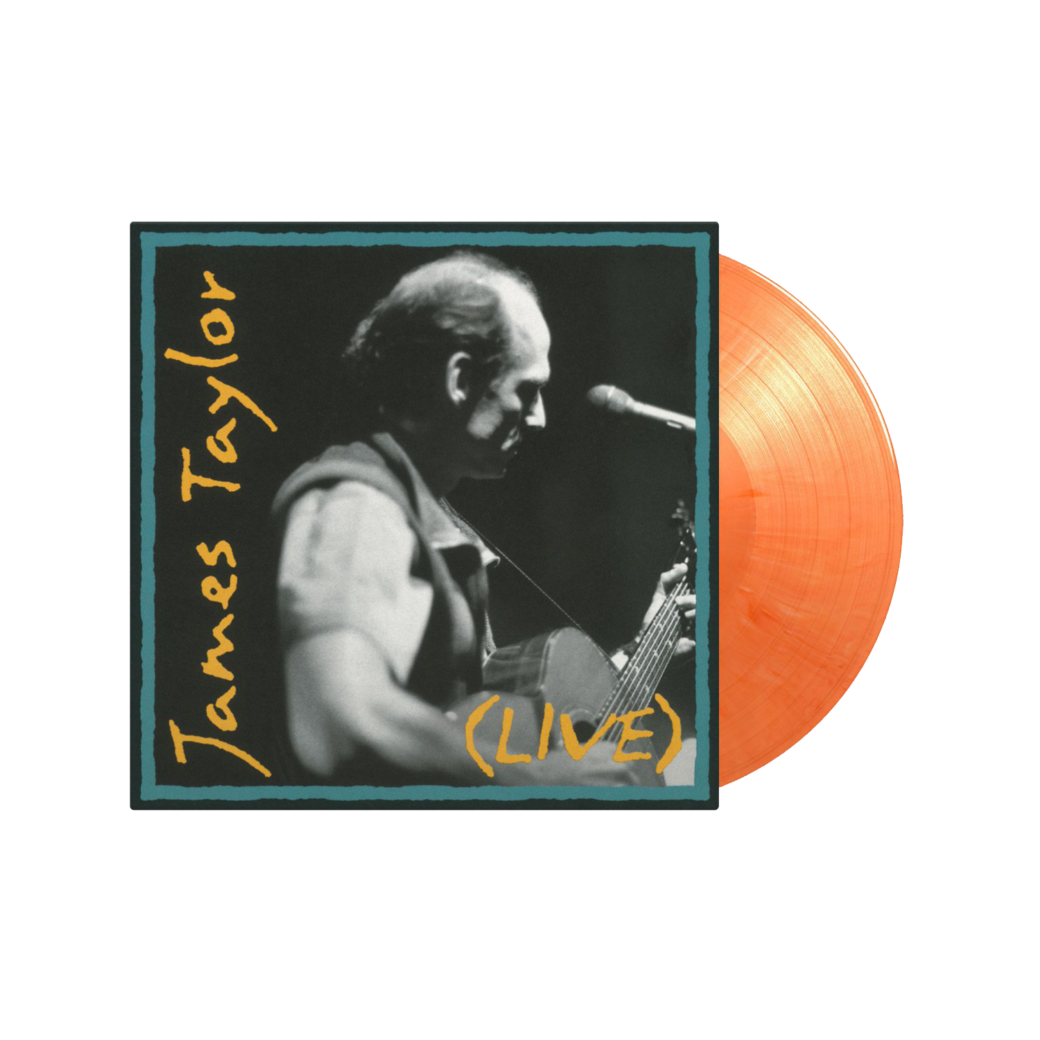 James Taylor - James Taylor Live: Limited Orange Marbled Vinyl 2LP