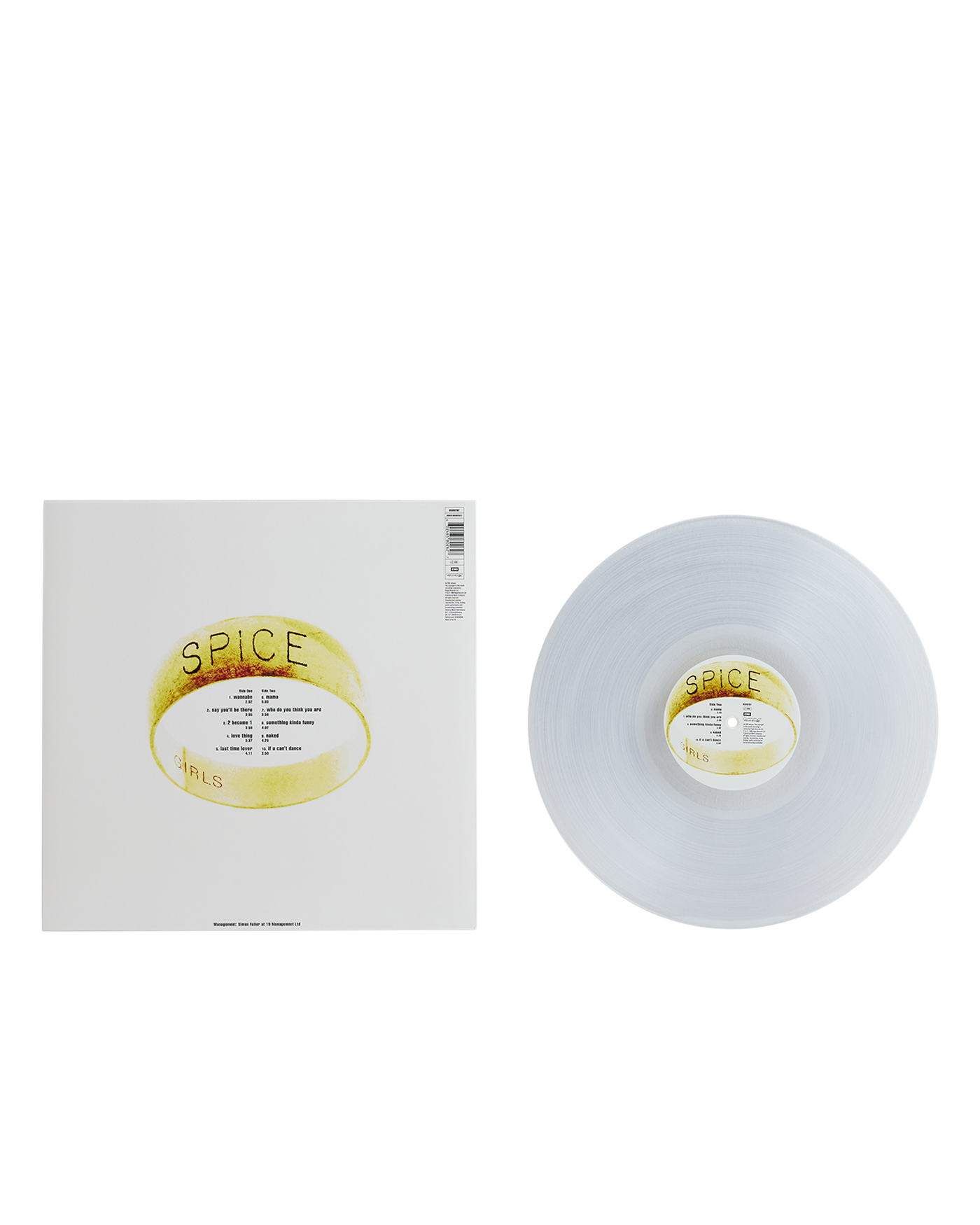 Spice Girls - Spice: Limited Clear Vinyl LP [NAD24]