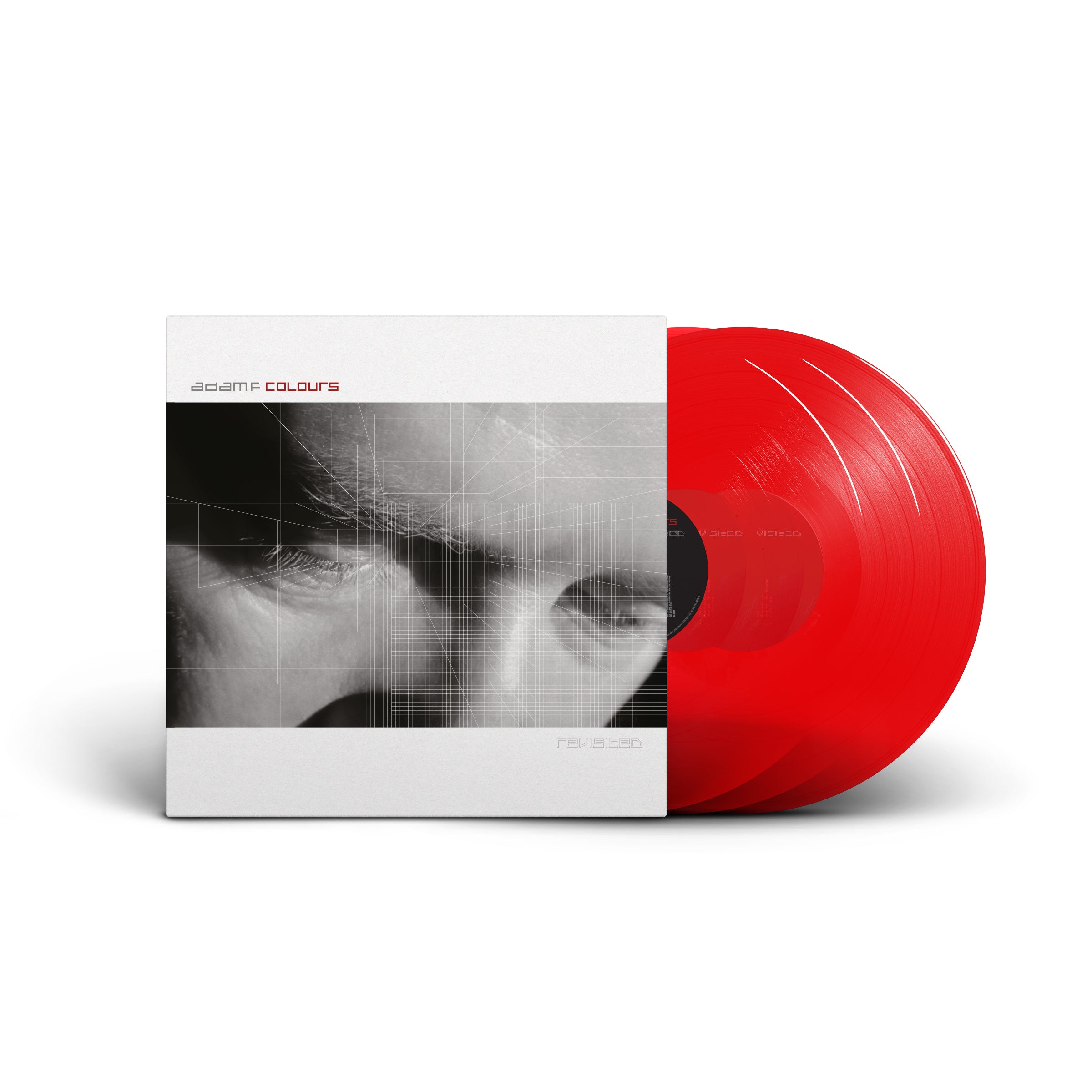 Adam F - Colours Revisited: Limited Red Vinyl 3LP