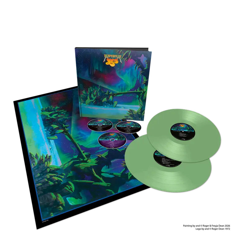 Yes - Aurora: Light Green Vinyl 2LP + 2CD + Bluray
