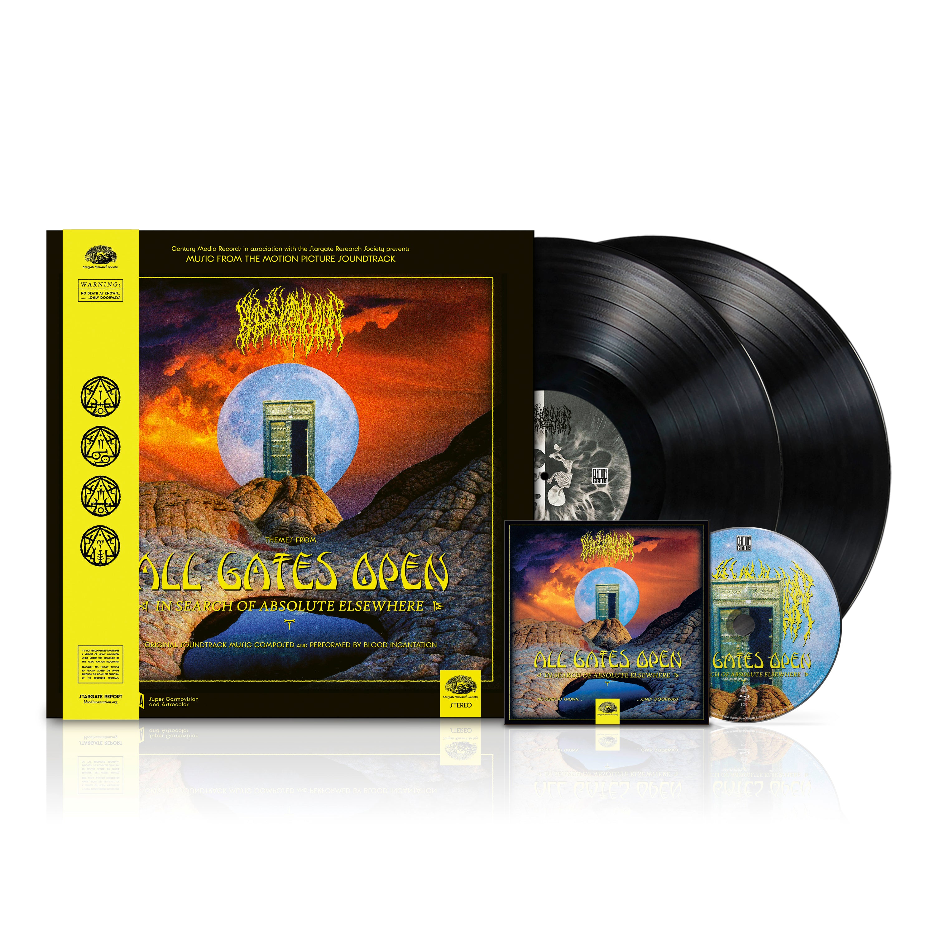 Blood Incantation - All Gates Open (Original Motion Picture Soundtrack): Vinyl 2LP + Blu-ray