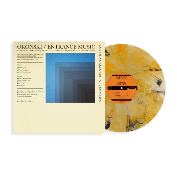 Okonski - Entrance Music: Limited Orange & Black Swirl Vinyl LP