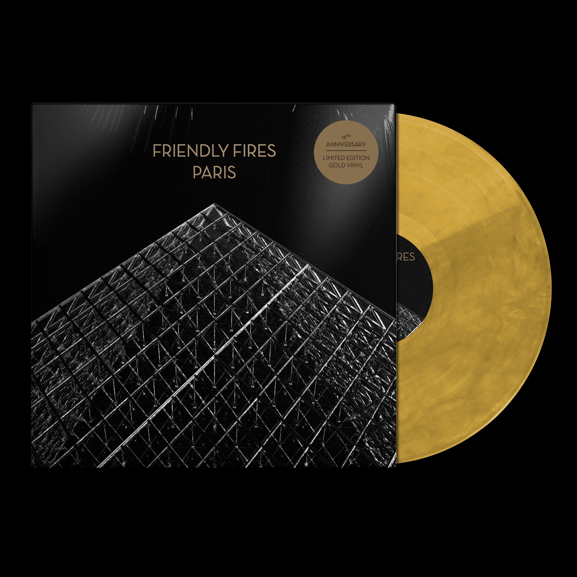 Friendly Fires - Paris (15th Anniversary Edition): Limited Gold Vinyl 12" Single