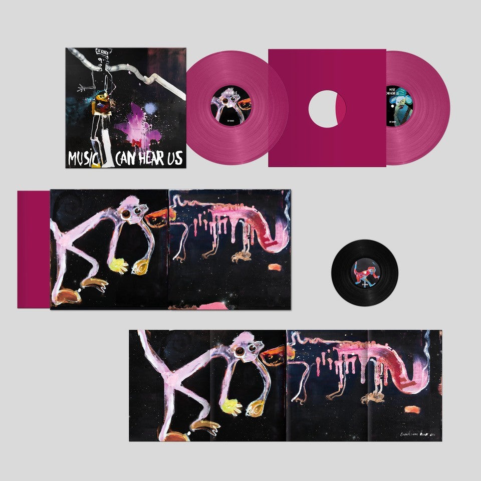 DJ Koze - Music Can Hear Us: Limited Magenta Vinyl 2LP & 7"